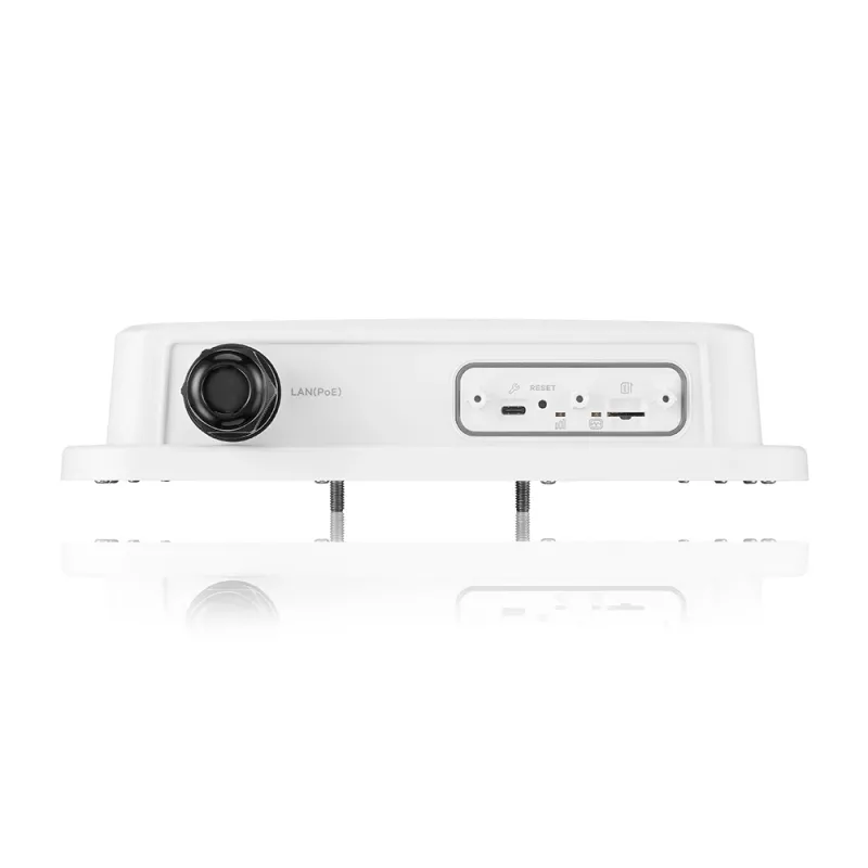 Zyxel FWA710 bezvadu maršrutētājs Multi-Gigabit Ethernet Dual-band (2.4 GHz / 5 GHz) 5G Balts