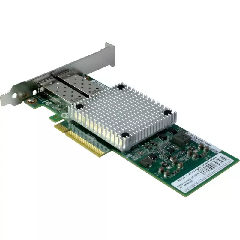 Iekšējā optiskās šķiedras tīkla karte Inter-Tech LR-9802BF-2SFP+