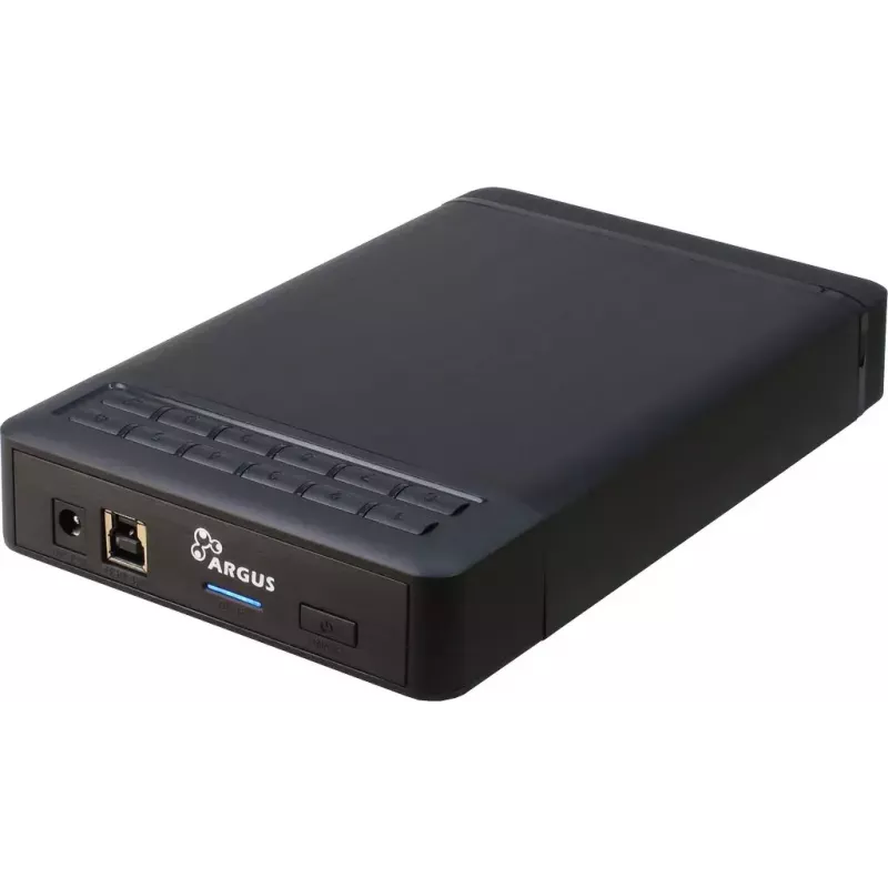 HDD korpuss Inter-Tech Argus GD-35LK01 Melns 3,5 collas