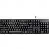 Tastatūra Inter-Tech NK-1000EC ar peli, biroja, USB, QWERTY, melna