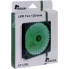 Ventilators Inter-Tech L-12025 datora korpusa ventilators 12 cm melns zaļš