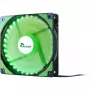 Ventilators Inter-Tech L-12025 datora korpusa ventilators 12 cm melns zaļš