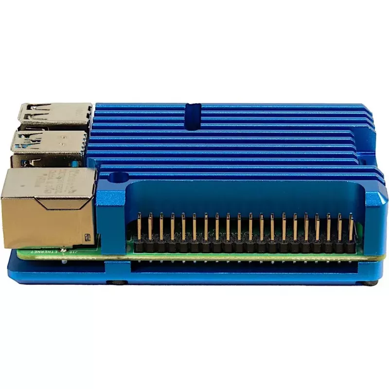 Korpuss Inter-Tech 88887360 Raspberry Pi 86x56x23mm zils