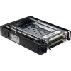 Inter-Tech ST-2523 Melns glabāšanas korpuss metāls plastmasa 9.7mm