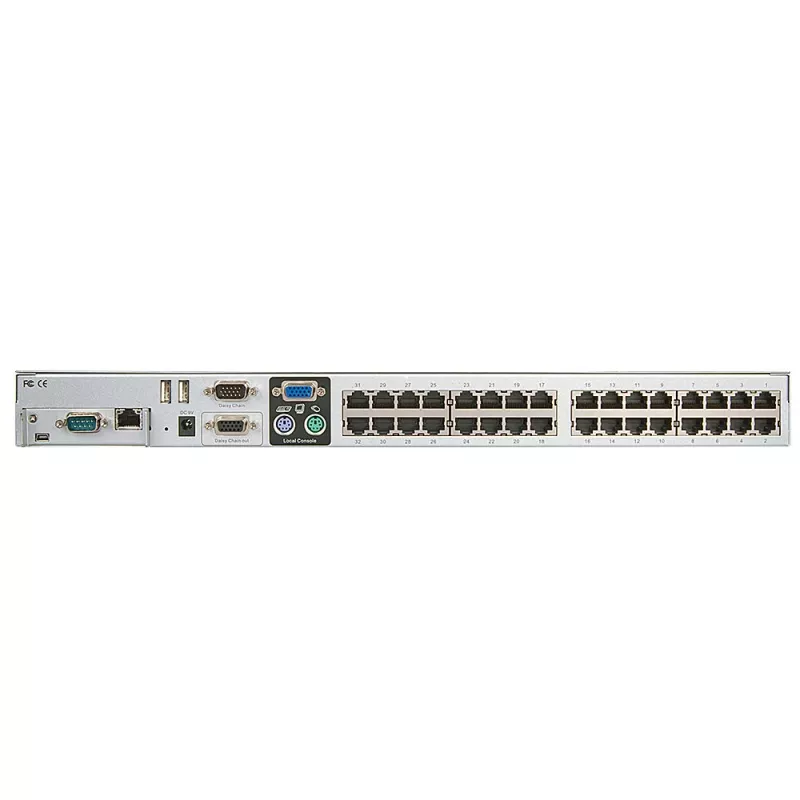 Lindy KVM Switch Cat-32 Combo, 32 porti, 1920 x 1200 pikseļi, sudraba