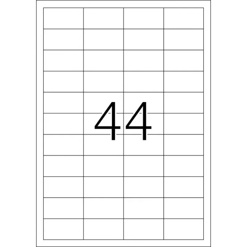 Pašlīmējošā printera etiķete HERMA Labels Premium A4 48.3x25.4 mm