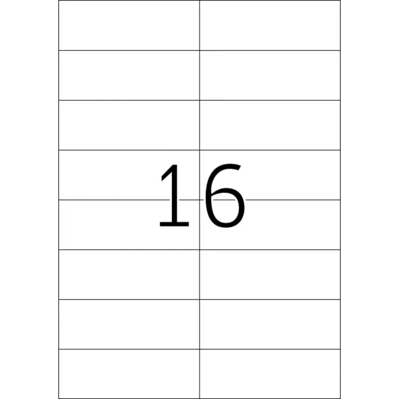 Pašlīmējošā printera uzlīme HERMA Labels Premium A4 105x37 mm