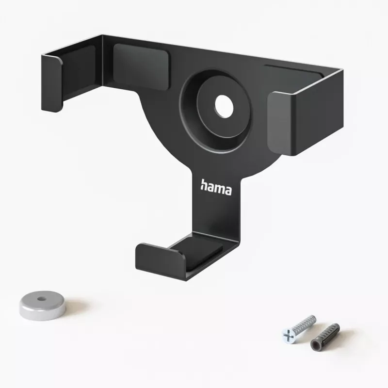 Hama 00220890 montāžas komplekts melns tērauds
