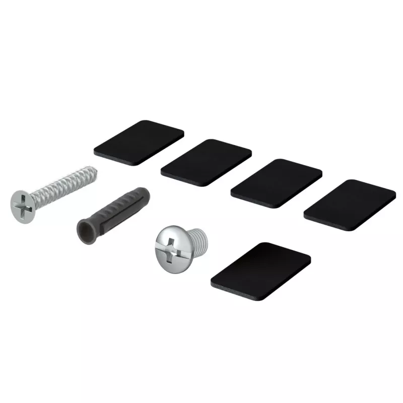 Hama 00220890 montāžas komplekts melns tērauds