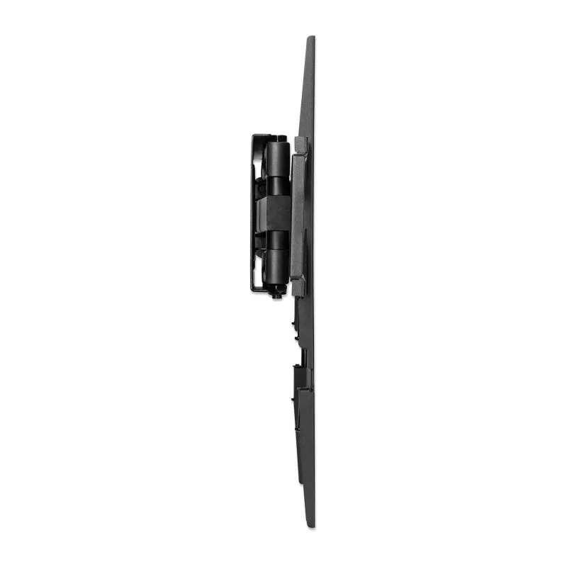 Manhattan sienas stiprinājums televizoriem un monitoriem (pilna kustība), Ekrāniem no 32 collām līdz 55 collām, VESA saderība: visi izmēri no 100x100 mm līdz 400x400 mm – pārbaudiet četru montāžas caurumu izmērus ekrāna aizmugurē, lai pārliecinātos par piemērotību, Maks. 35 kg, Melns, Kronšteins