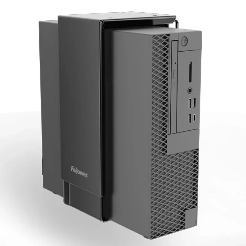 Fellowes 100136875 CPU turētājs Zem galda CPU turētājs Melns