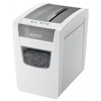 Leitz IQ plāns mājas biroja papīra smalcinātājs P4, šķērssmalcināšana, 22 cm, 4 x 28 mm, 23 L, 225 loksnes, 58 dB