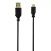 Hama 0.75m, USB2.0-A/USB2.0 Micro-B USB kabelis USB A Micro-USB B Melns