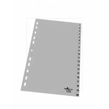 Ciparu tabu indekss Durable 6522-10