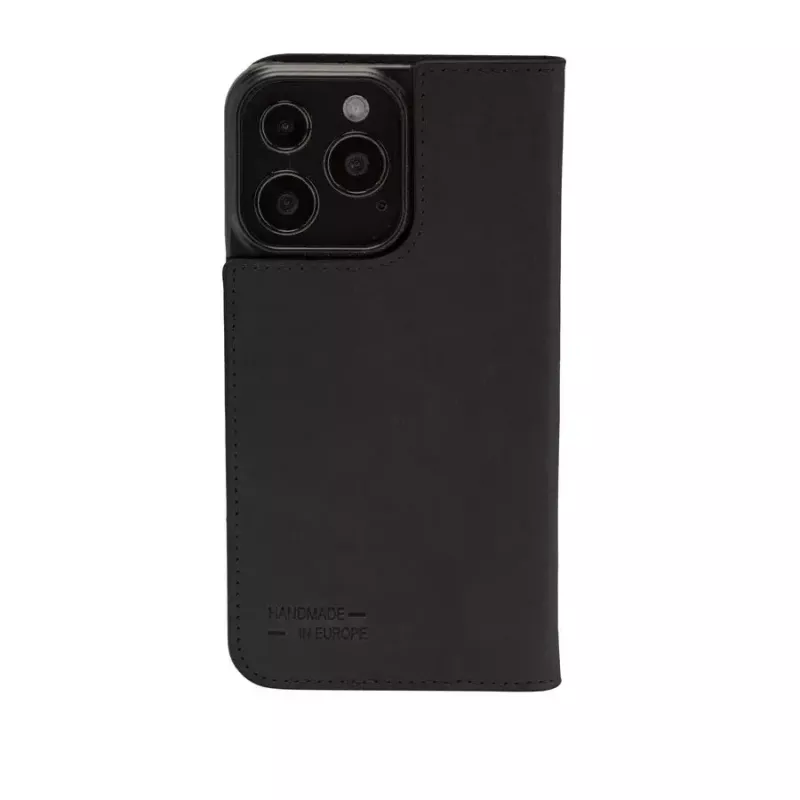 Folio Case JT BERLIN BookCase Tegel Melns for iPhone 15 Pro 15.5 cm