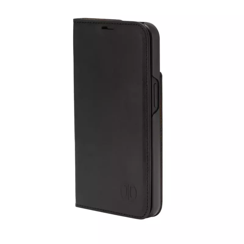 Folio Case JT BERLIN BookCase Tegel Melns for iPhone 15 Pro 15.5 cm
