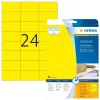 Pašlīmējoša printera etiķete HERMA Coloured Labels A4 70x37 mm dzeltena