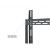 Wallmount MULTIBRACKETS M Universal HD Portrait sienas kronšteins 60 collu–100 collu ekrāniem, VESA 200x200–400x600, slodze 100 kg, melns