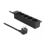 Power Socket 4-way DeLOCK 10 inch 66817