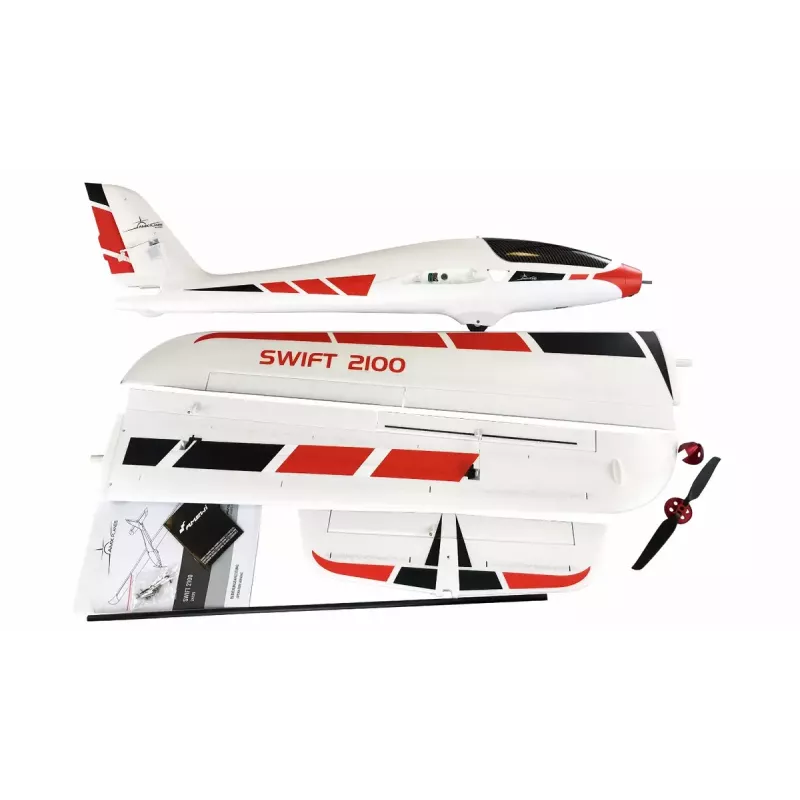 Lidmašīna Amewi Swift 2100 Elektriskais dzinējs 1,35 kg vecumam no 14 gadiem