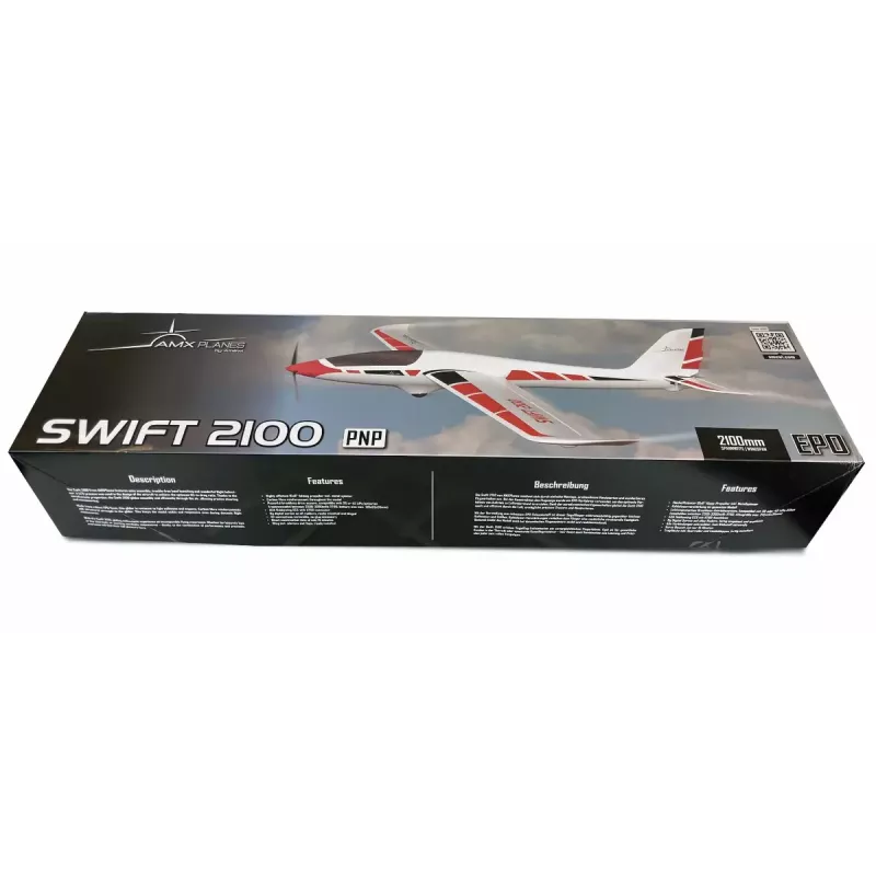 Lidmašīna Amewi Swift 2100 Elektriskais dzinējs 1,35 kg vecumam no 14 gadiem