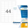 Pašlīmējošās printera etiķetes HERMA Labels caurspīdīgas matētas A4 48.3x25.4 mm plēve 1100 gab.