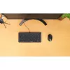 Manhattan plāns vadu USB mini tastatūra, 12 multivides/funkciju taustiņi, iebūvēts 1,5 m USB-A kabelis, kompakts, zema profila formāts, personālajam datoram un klēpjdatoram, melna