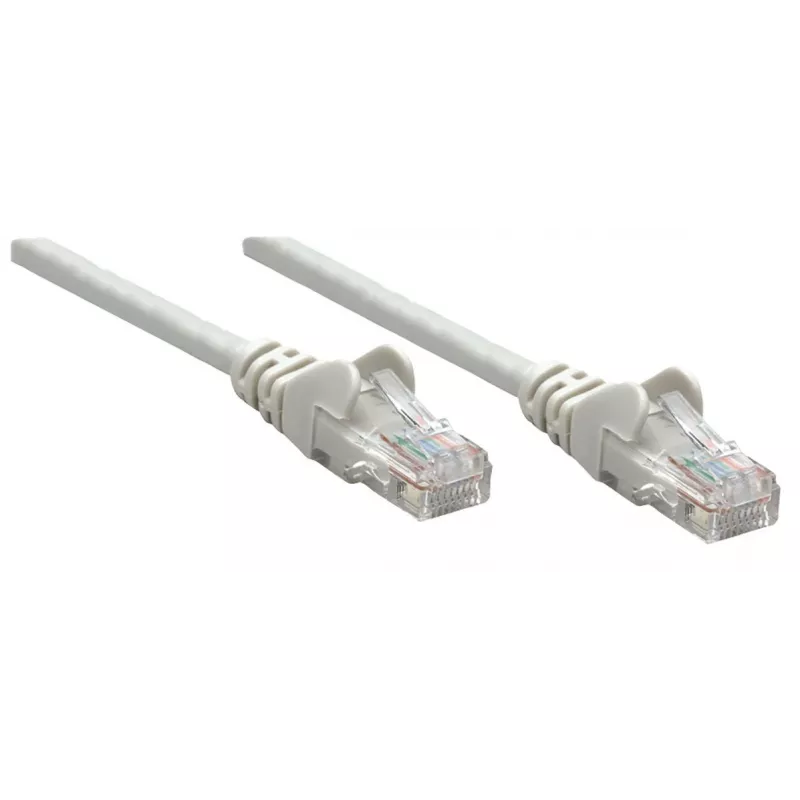 Intellinet tīkla komutācijas kabelis, Cat6A, 20 m, pelēks, varš, S/FTP, LSOH / LSZH, PVC, RJ45, zeltīti kontakti, bezķērājuma apvalks, nodrošināts ar aizsargapvalku, mūža garantija