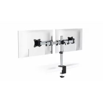 Durable SELECT Monitor Mount 509523 monitora stiprinājums 2 monitoriem, galda stiprinājums, sudraba