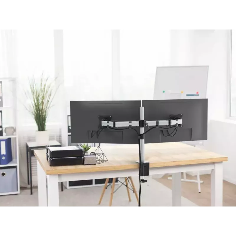 Monitora stiprinājums Durable 509523 27 collu sudraba sienas skava 8 kg