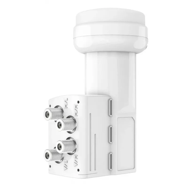 Hama 00205376 zemas trokšņa bloka pārveidotājs (LNB) 10.7 - 12.75 GHz Balts