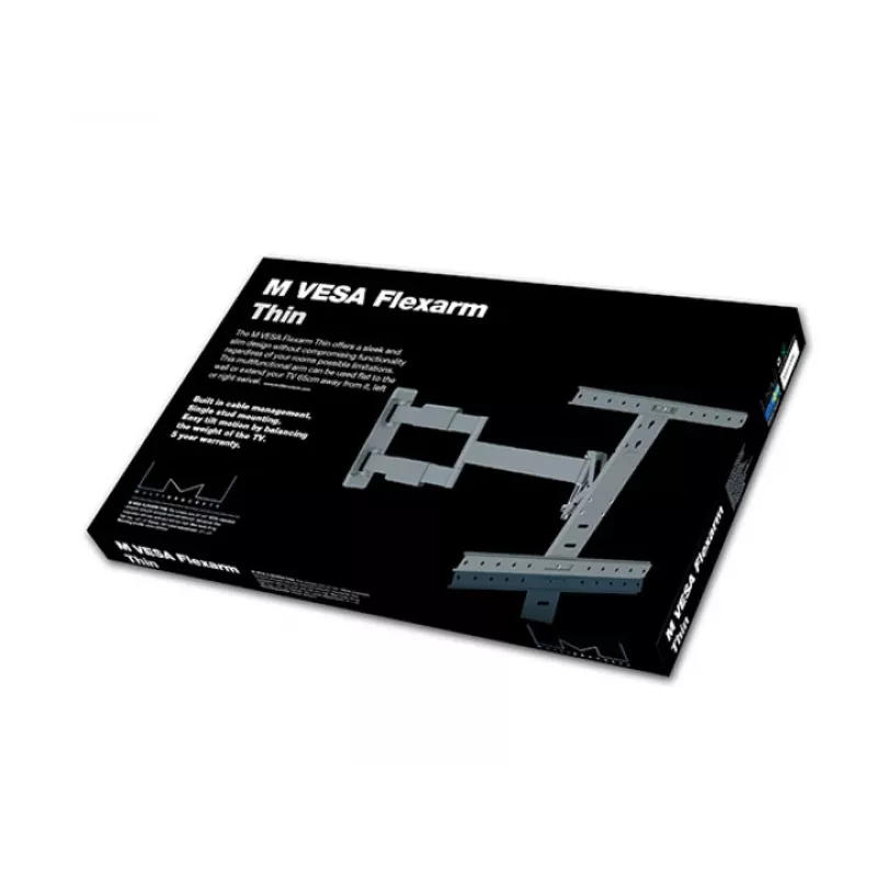 Stiprinājuma svira Multibrackets M VESA Flexarm Thin Melns