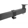 Manhattan sienas stiprinājums televizoriem un monitoriem (pilna kustība), ekrāniem no 32 collām līdz 55 collām, VESA saderība: viss starp 100x100 mm līdz 400x400 mm – pārbaudiet četru montāžas caurumu izmērus ekrāna aizmugurē, lai nodrošinātu atbilstību, maks. 30 kg, melns, kronšteins