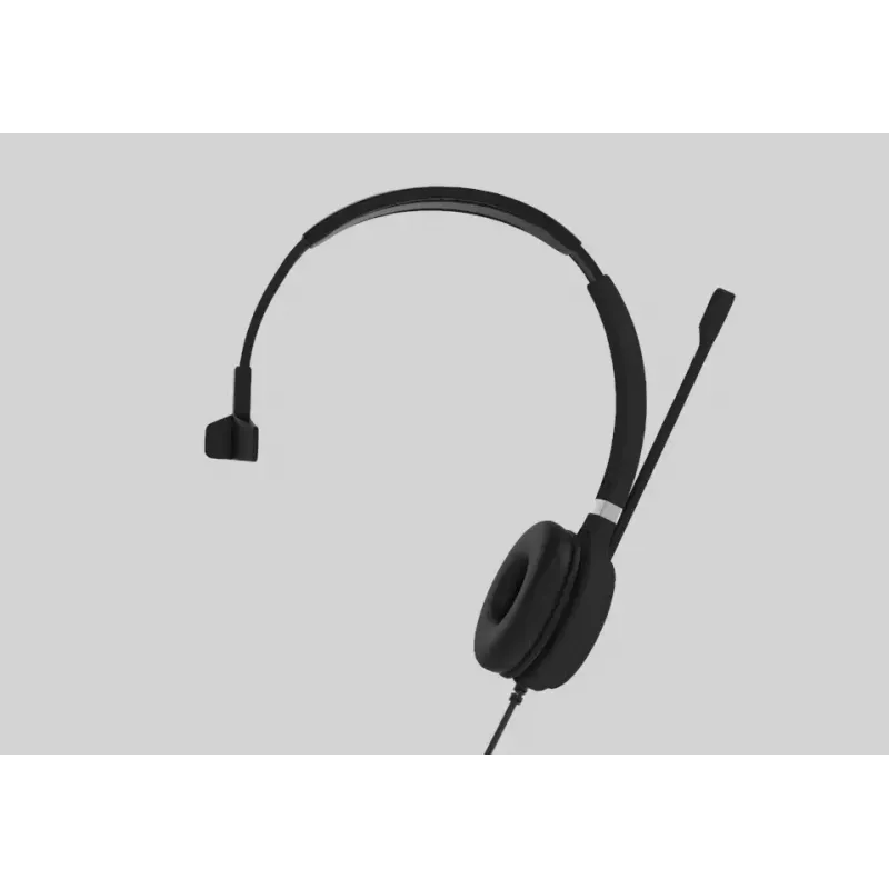 Yealink UH36 Mono austiņas, vadu, galvas lente, Birojs/Zvanu centrs, USB Type-A, melns, sudraba