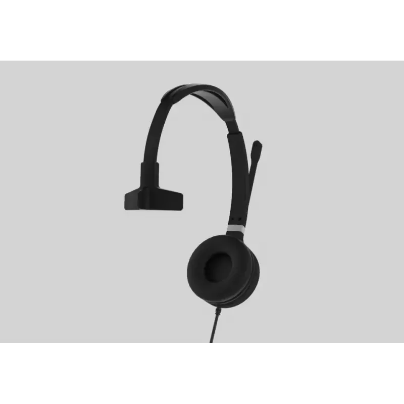 Yealink UH36 Mono austiņas, vadu, galvas lente, Birojs/Zvanu centrs, USB Type-A, melns, sudraba