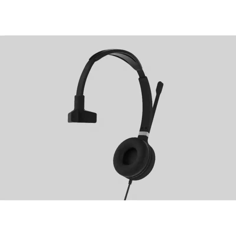 Yealink UH36 Mono austiņas, vadu, galvas lente, Birojs/Zvanu centrs, USB Type-A, melns, sudraba