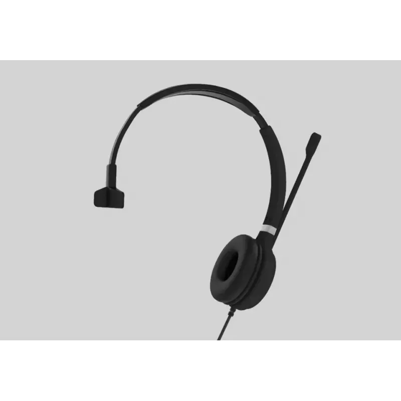 Yealink UH36 Mono austiņas, vadu, galvas lente, Birojs/Zvanu centrs, USB Type-A, melns, sudraba