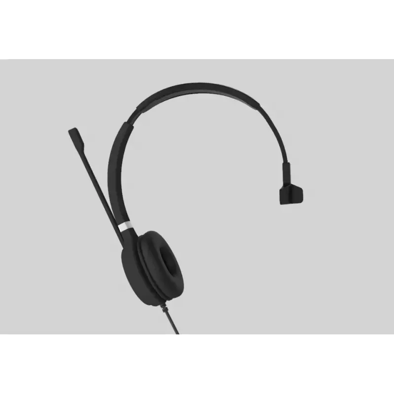 Yealink UH36 Mono austiņas, vadu, galvas lente, Birojs/Zvanu centrs, USB Type-A, melns, sudraba