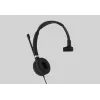 Yealink UH36 Mono austiņas, vadu, galvas lente, Birojs/Zvanu centrs, USB Type-A, melns, sudraba