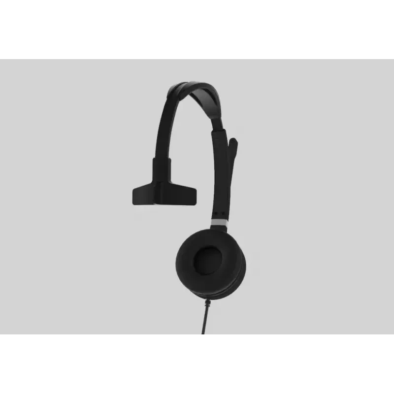 Yealink UH36 Mono austiņas, vadu, galvas lente, Birojs/Zvanu centrs, USB Type-A, melns, sudraba