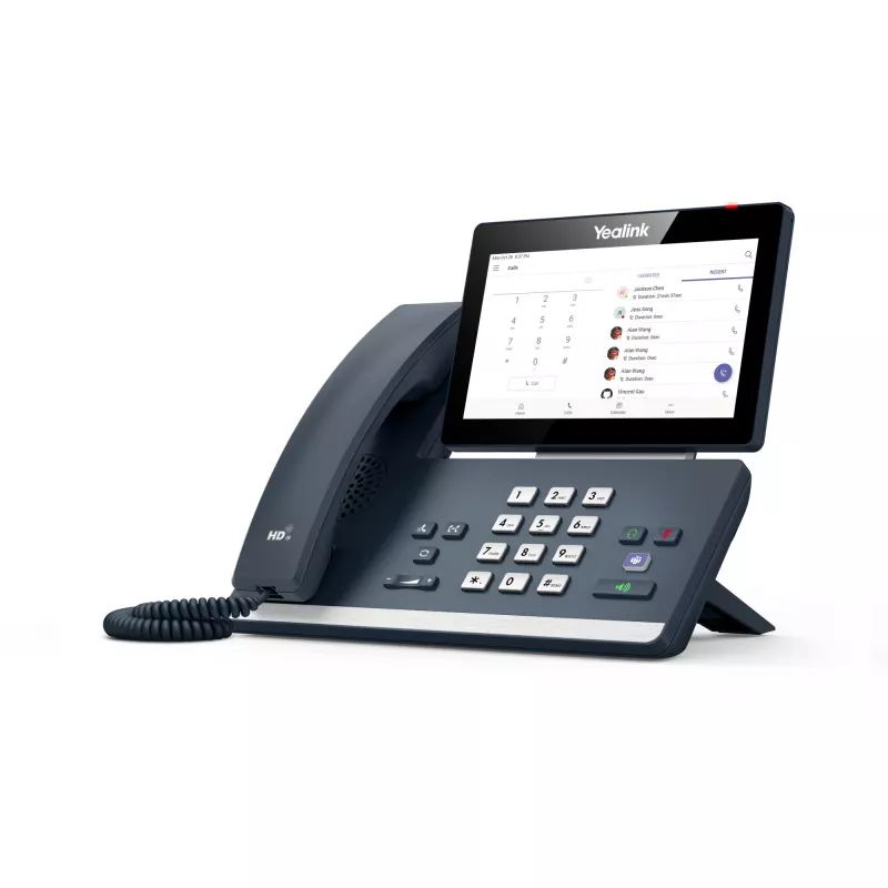 Yealink MP58 Microsoft Teams Edition, IP tālrunis, pelēks, vadu klausule, galda, Android, Microsoft Teams
