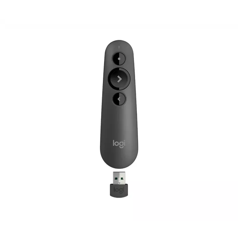 Bezvadu prezentētājs Logitech R500s Bluetooth RF Graphite Laser Pointer