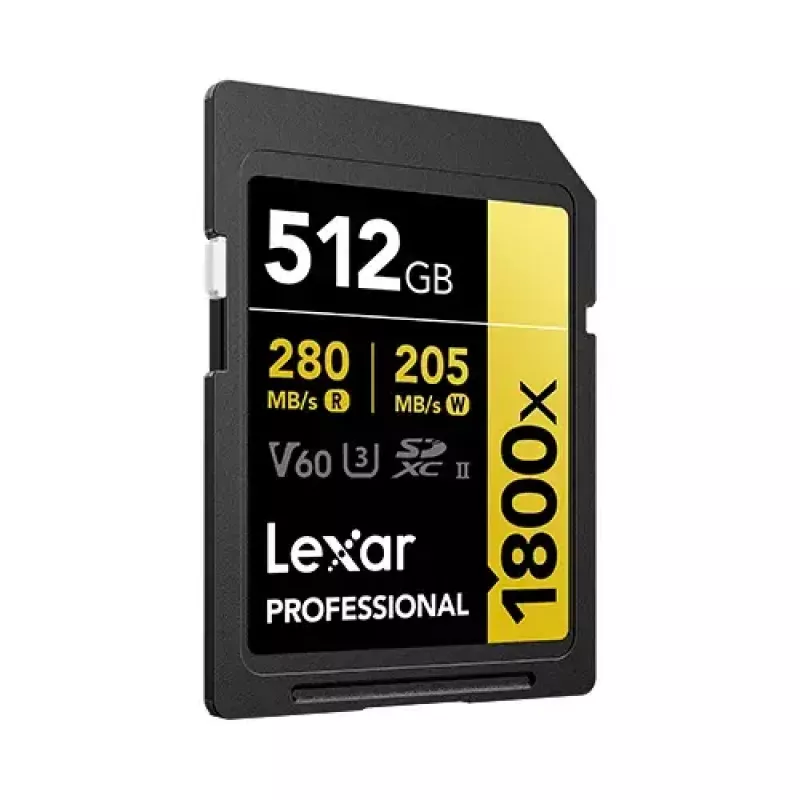 Zibatmiņa Lexar 512GB UHS-II SDXC Professional 1800x