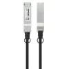 Intellinet 2m 40G QSFP+ pasīvais tiešas pievienošanas vara Twinax kabelis 30AWG MSA QSFP-H40G-CU2M saderīgs