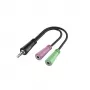 Hama 00200352 audio kabelis 0,15 m 3,5 mm 2 x 3,5 mm Melns
