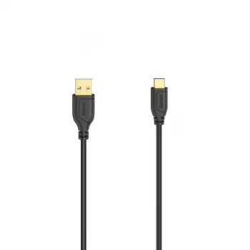 Hama 00200634 USB kabelis USB 2.0 0,75 m USB A USB C Melns