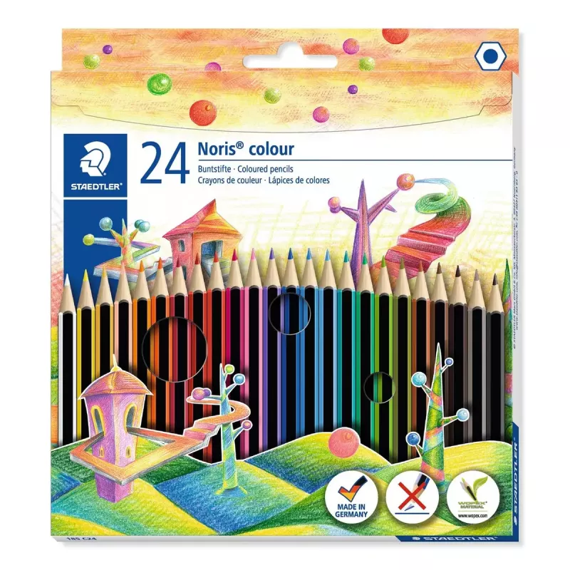 Krāsu zīmuļi Staedtler 185 C24P