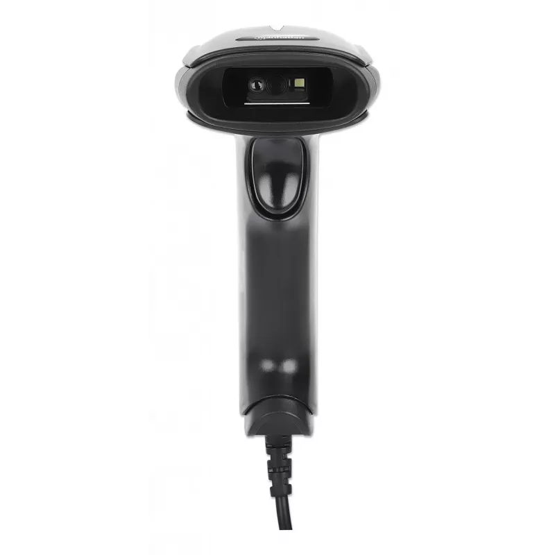 Manhattan Contact CCD rokas svītrkodu skeneris, USB, 60mm skenēšanas platums, kabelis 152cm, maks. apgaismojums 5 000 luksi (saules gaisma), melns, trīs gadu garantija