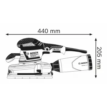 Bosch 0 601 292 901 pārnēsājams slīpmašīna Orbitālā slīpmašīna 11000 RPM 22000 OPM