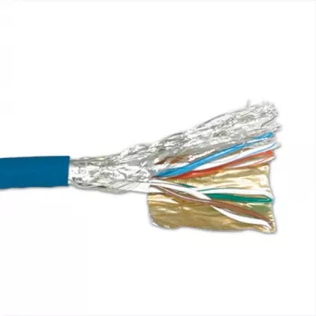 komutācijas kabelis ACT CAT6 S/FTP PVC Stranded Blue 305 m